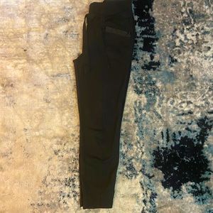 Drop waist skinny fit dress pants